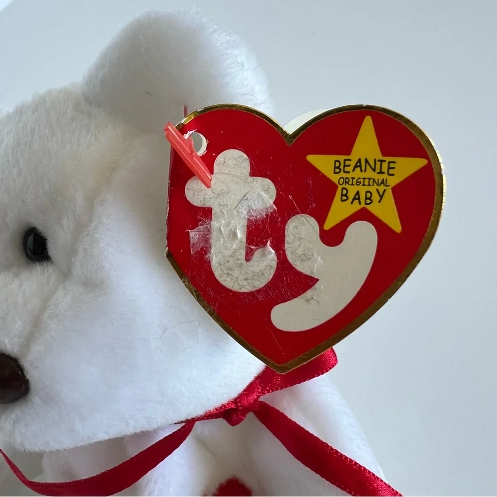 Beanie Babies Valentino the‎ Bear 1993 Ty Plush Bear